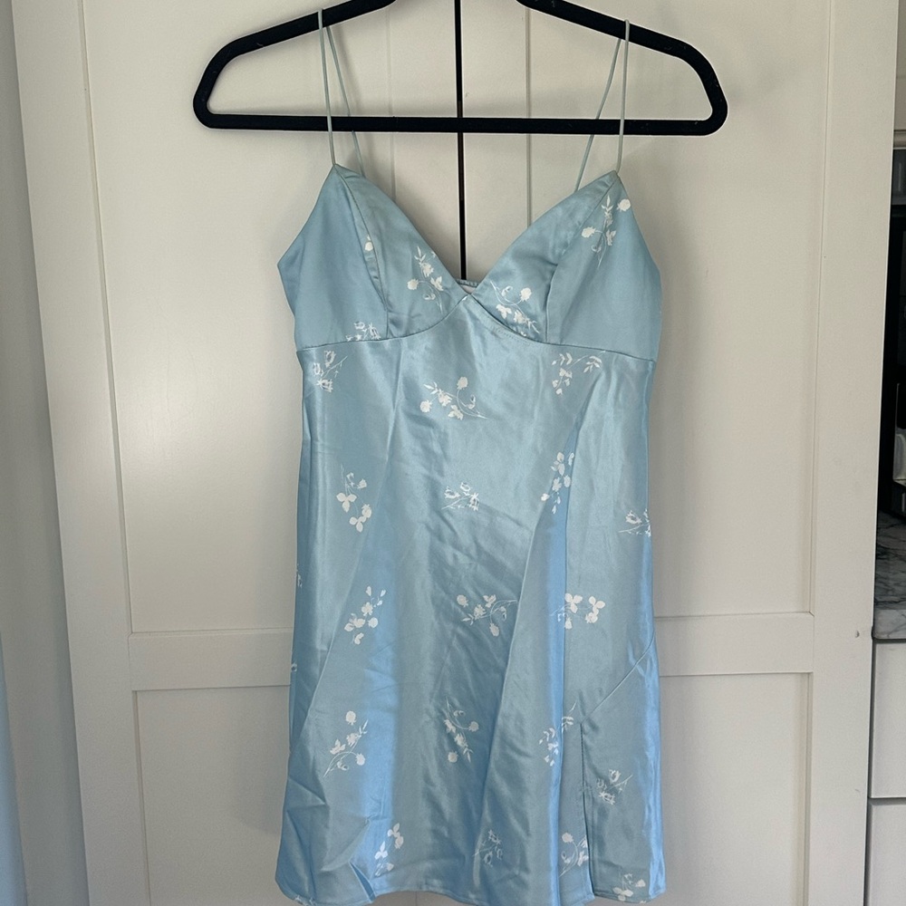 Princess Polly Sky Blue Slip Dress